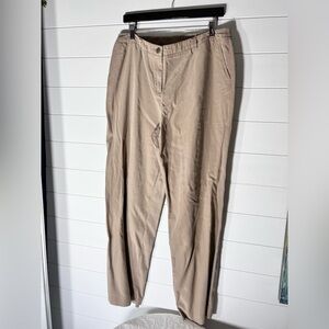 J.Jill tan comfy size 14 pants. A264